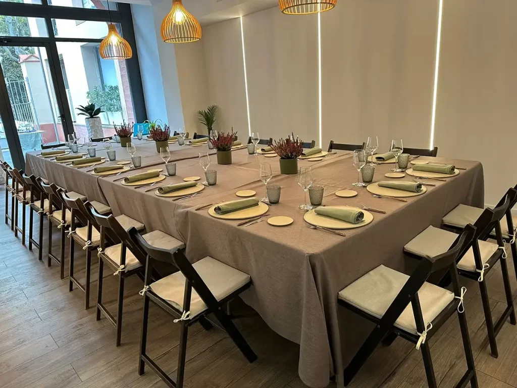 Sala de eventos de Catering Fusió